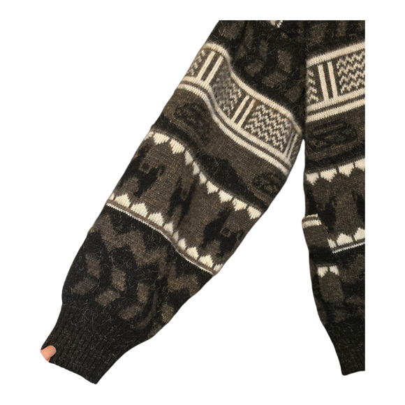 Vintage Tejido Ruminahui Sweater Mens Size XL Multi Grandpacore Heavy Heritage - Picture 6 of 10